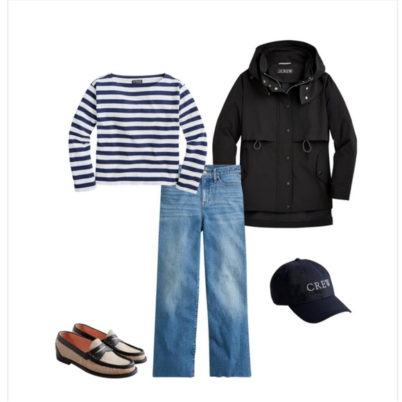 J. Crew Striped Boatneck - Picture 2 of 3